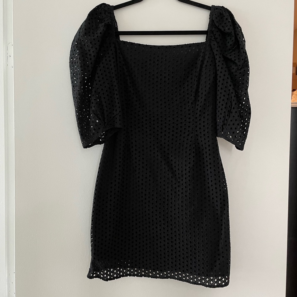 Black summer dress